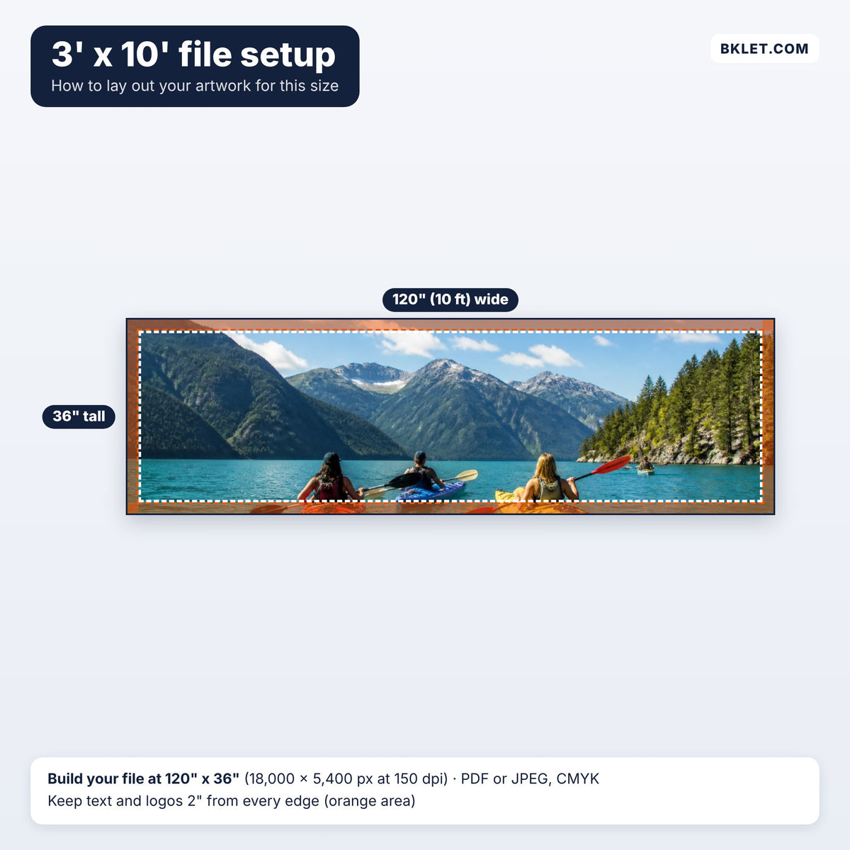 3' x 10' file setup guide