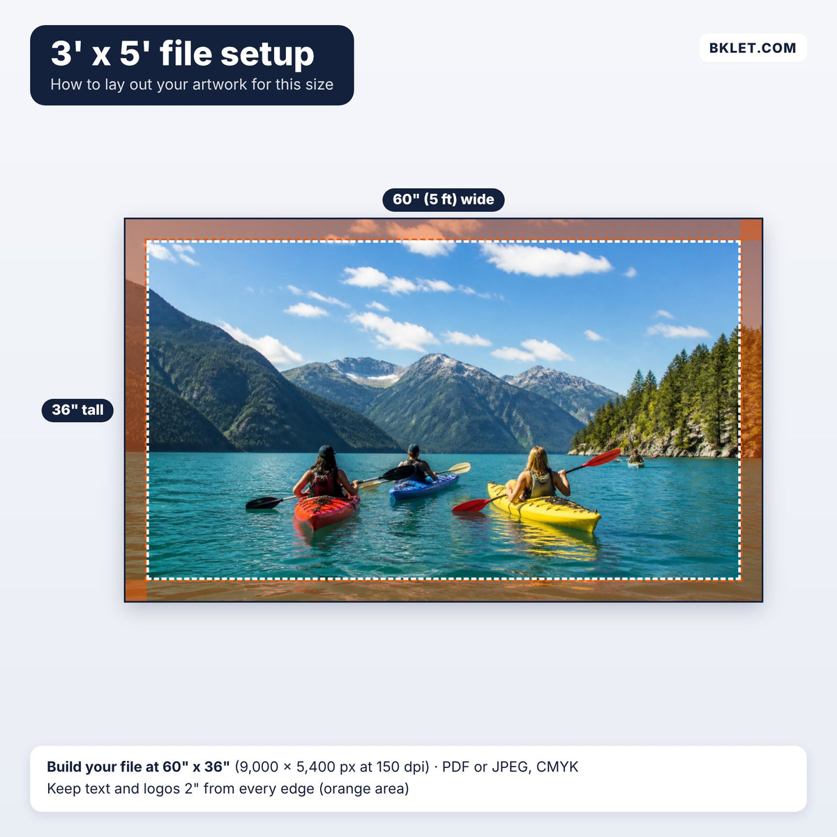 3' x 5' file setup guide