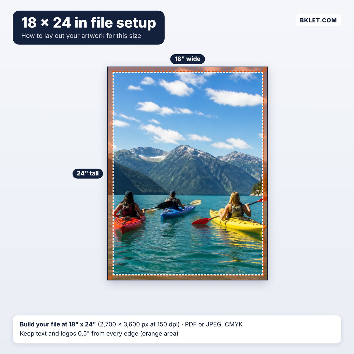 18 x 24 in file setup guide