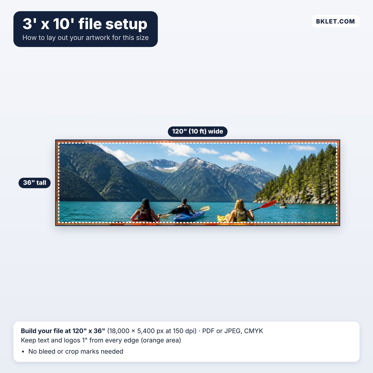 3' x 10' file setup guide