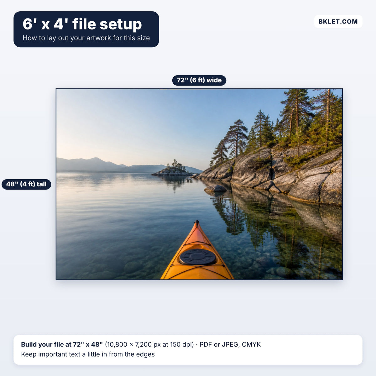 6' x 4' file setup guide