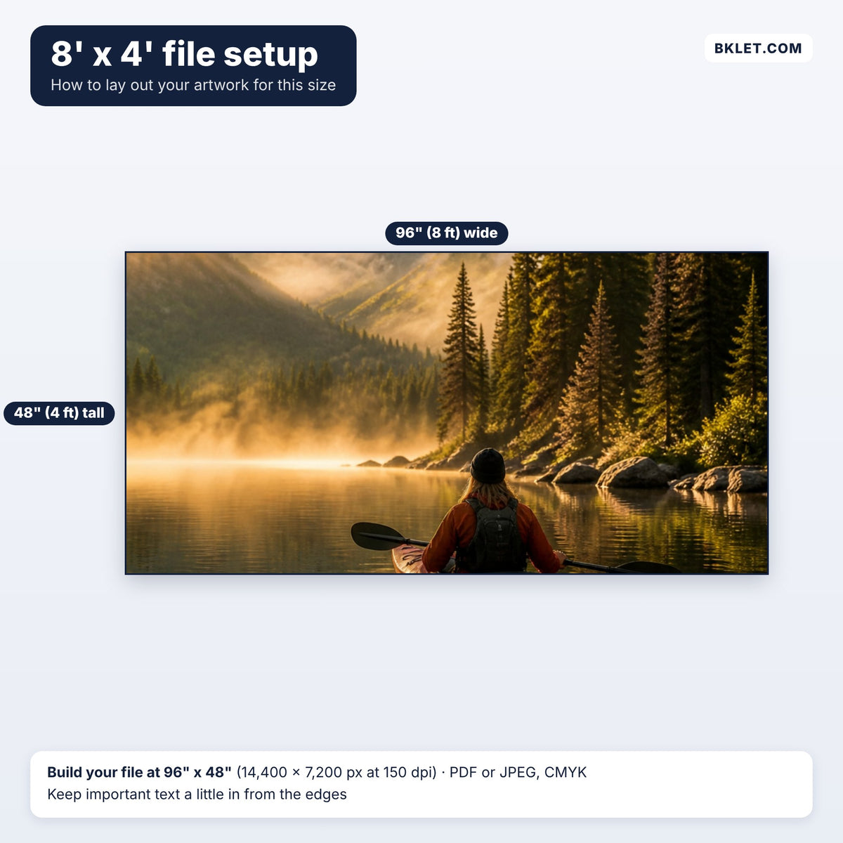 8' x 4' file setup guide