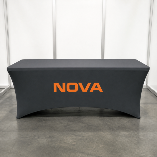 Custom stretch table cover
