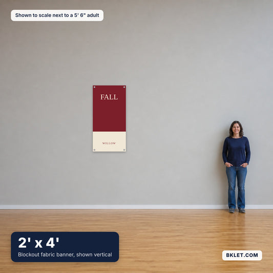 2 x 4 ft shown to scale next to an adult