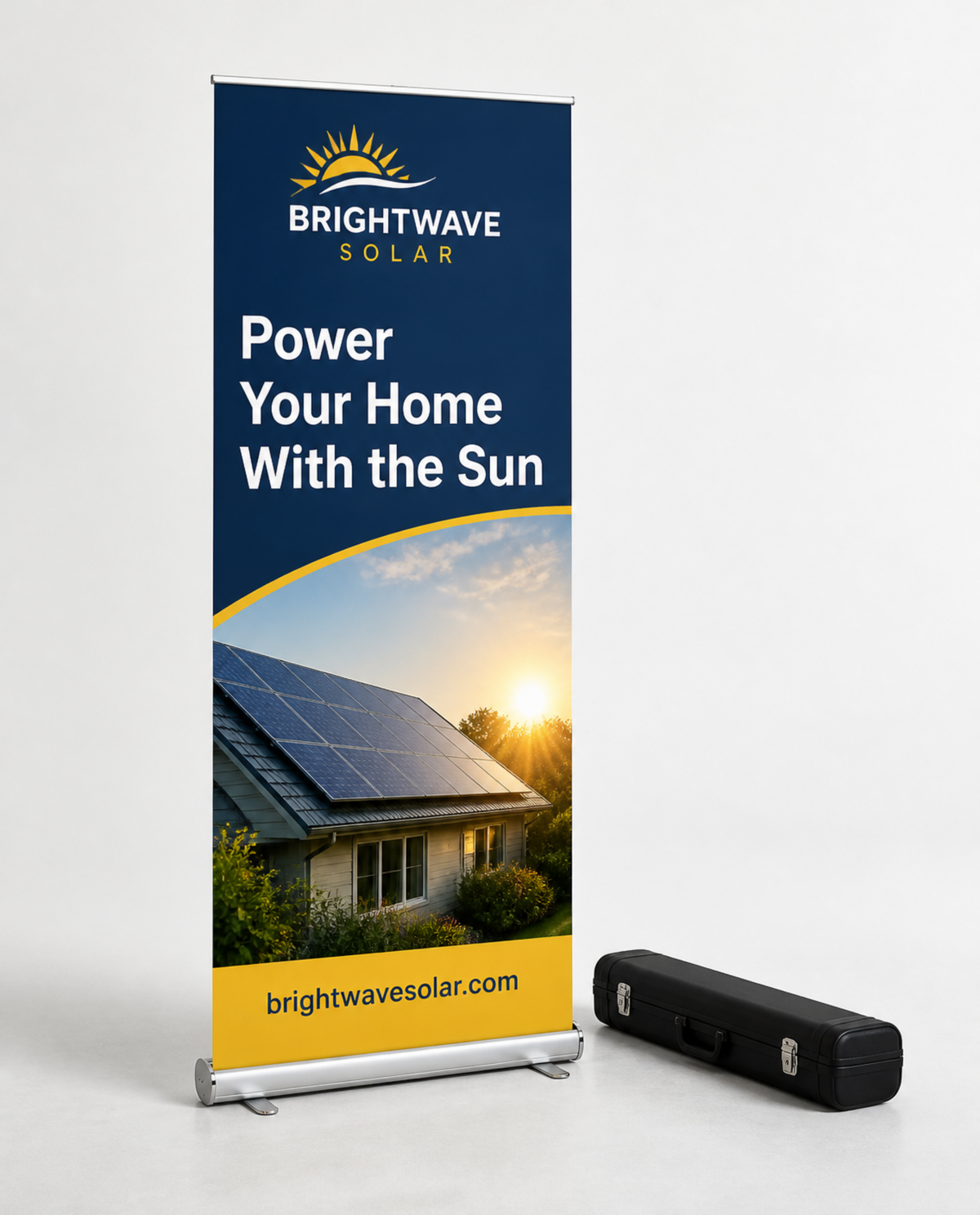 Premium retractable banner stand 36 x 92