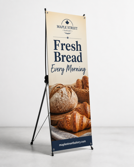 X-banner stand 32 x 71