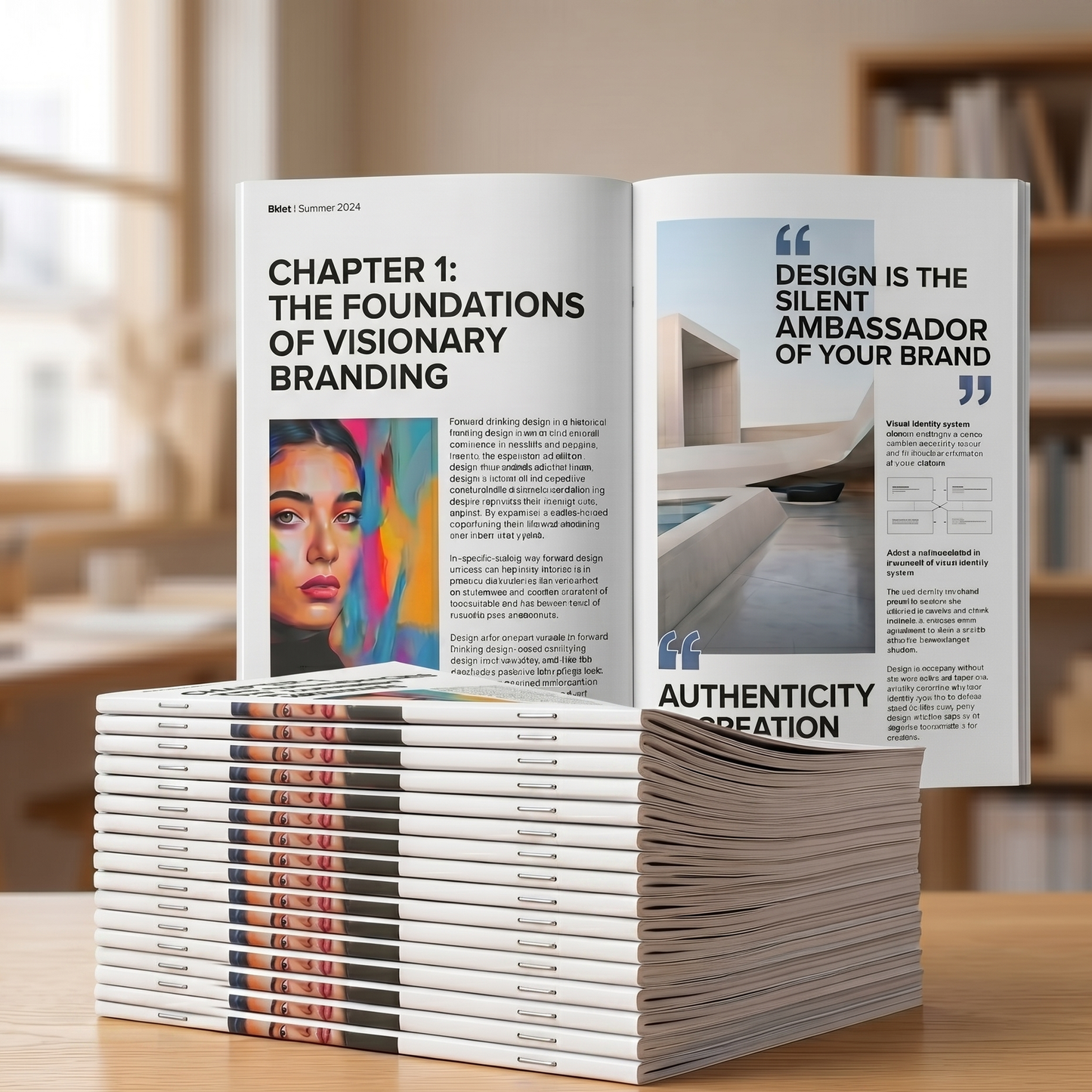 Custom 8.5" x 8.5" Square Booklets