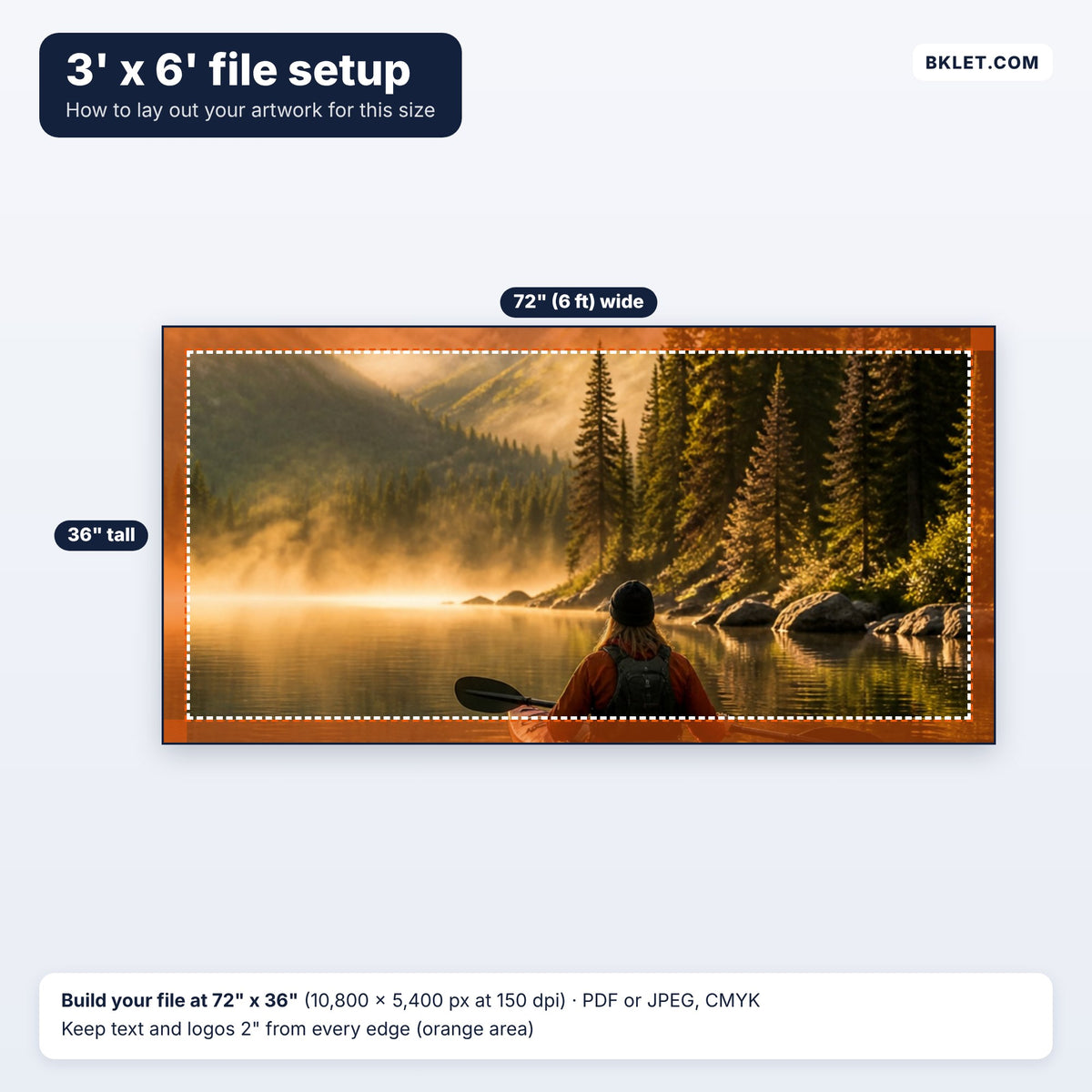 3' x 6' file setup guide