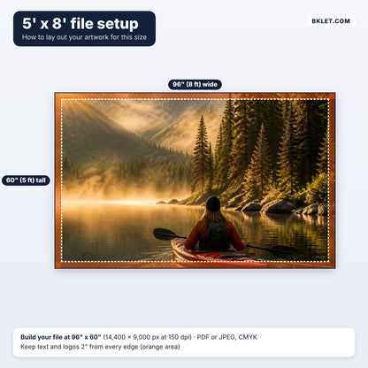 5' x 8' file setup guide