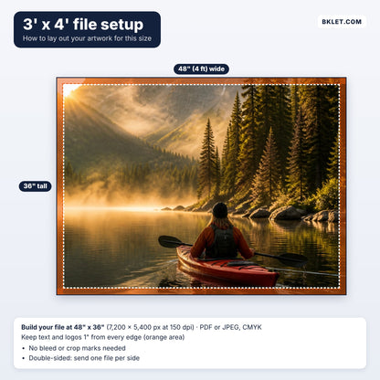 3' x 4' file setup guide