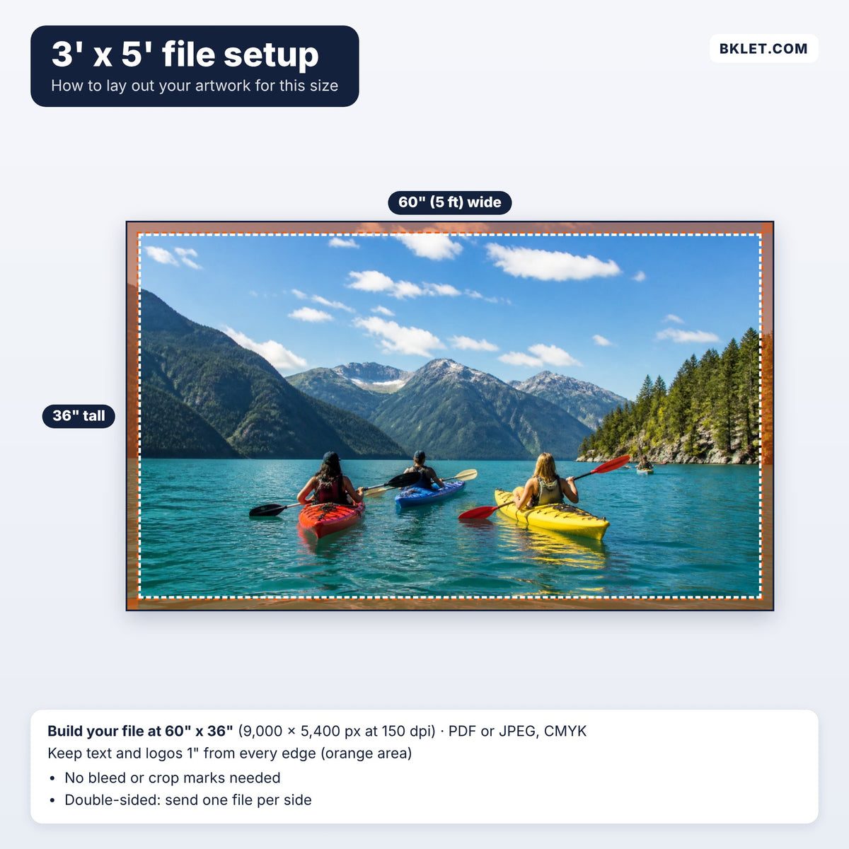 3' x 5' file setup guide
