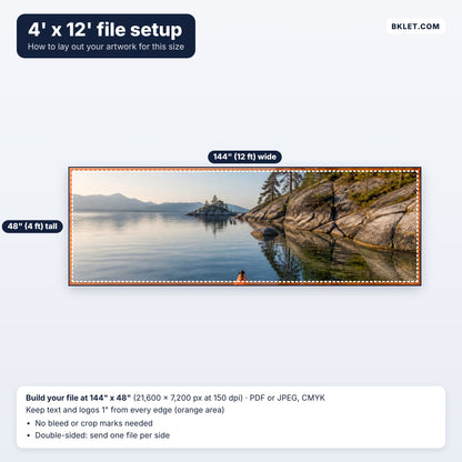 4' x 12' file setup guide