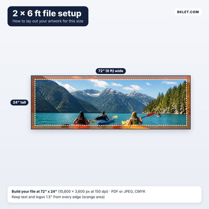 2 x 6 ft file setup guide