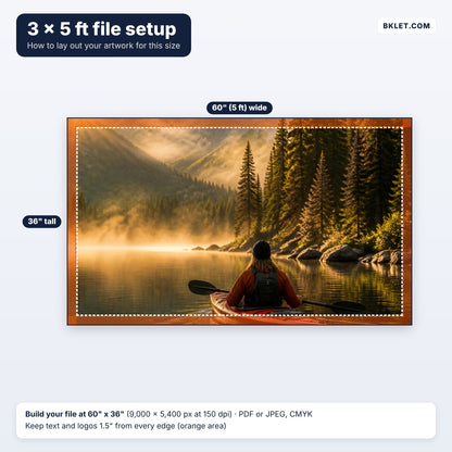 3 x 5 ft file setup guide