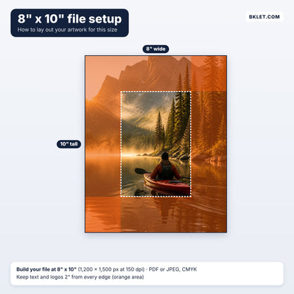 8" x 10" file setup guide