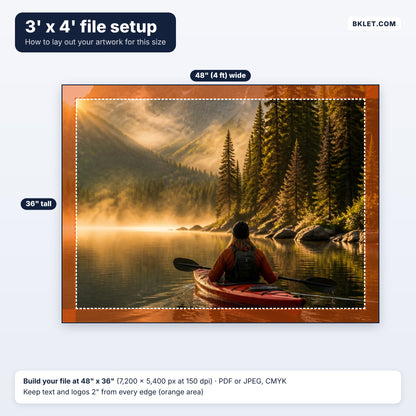 3' x 4' file setup guide