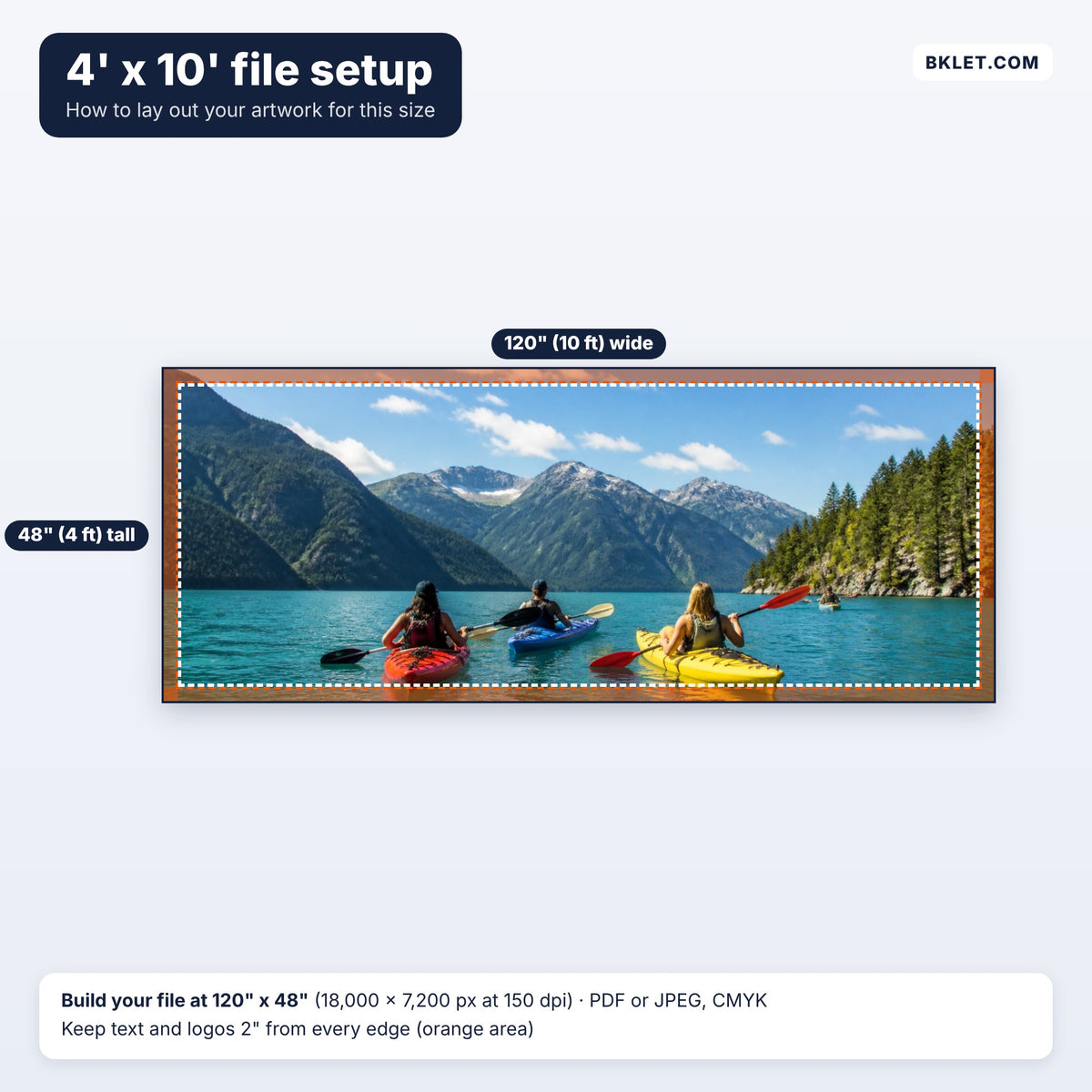 4' x 10' file setup guide