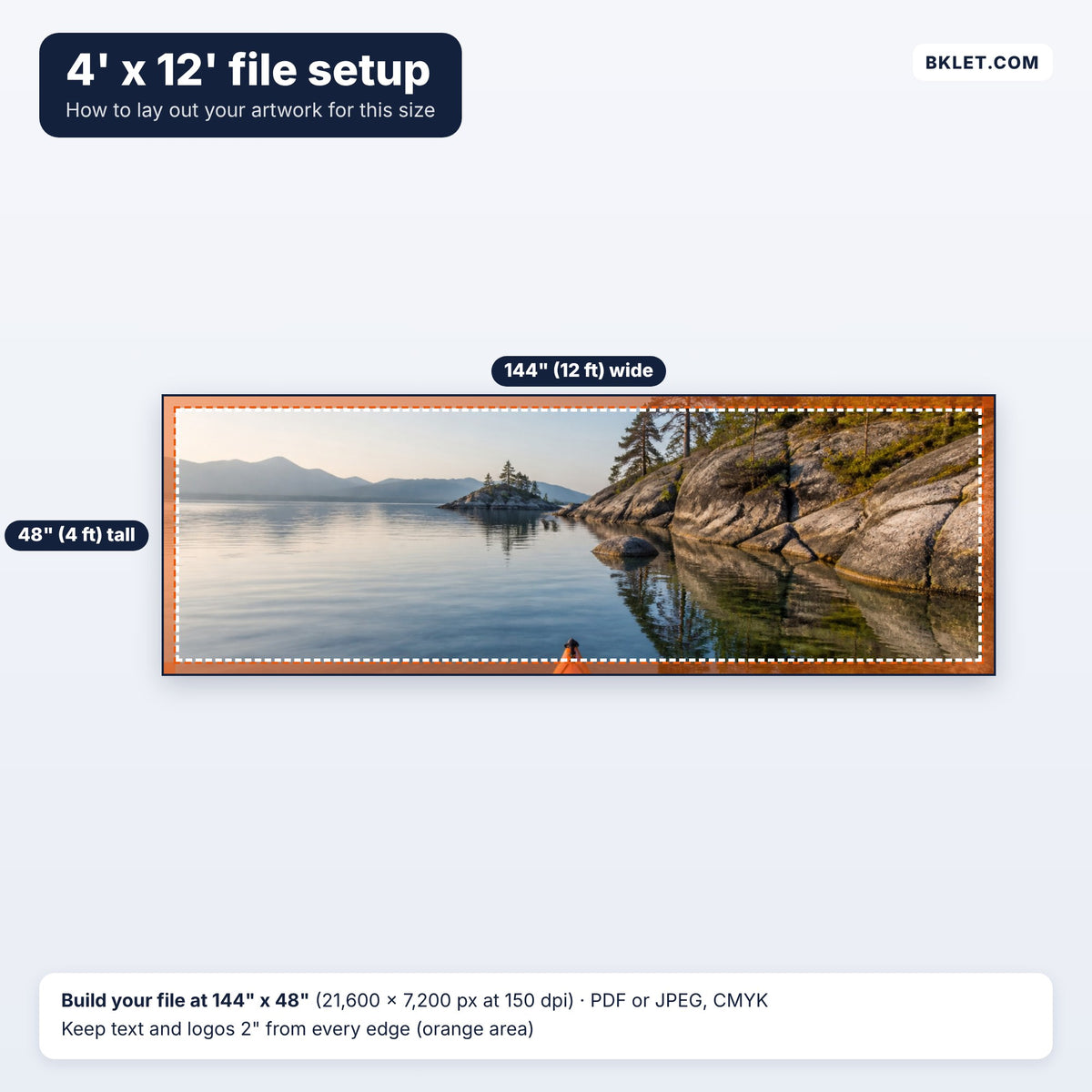 4' x 12' file setup guide