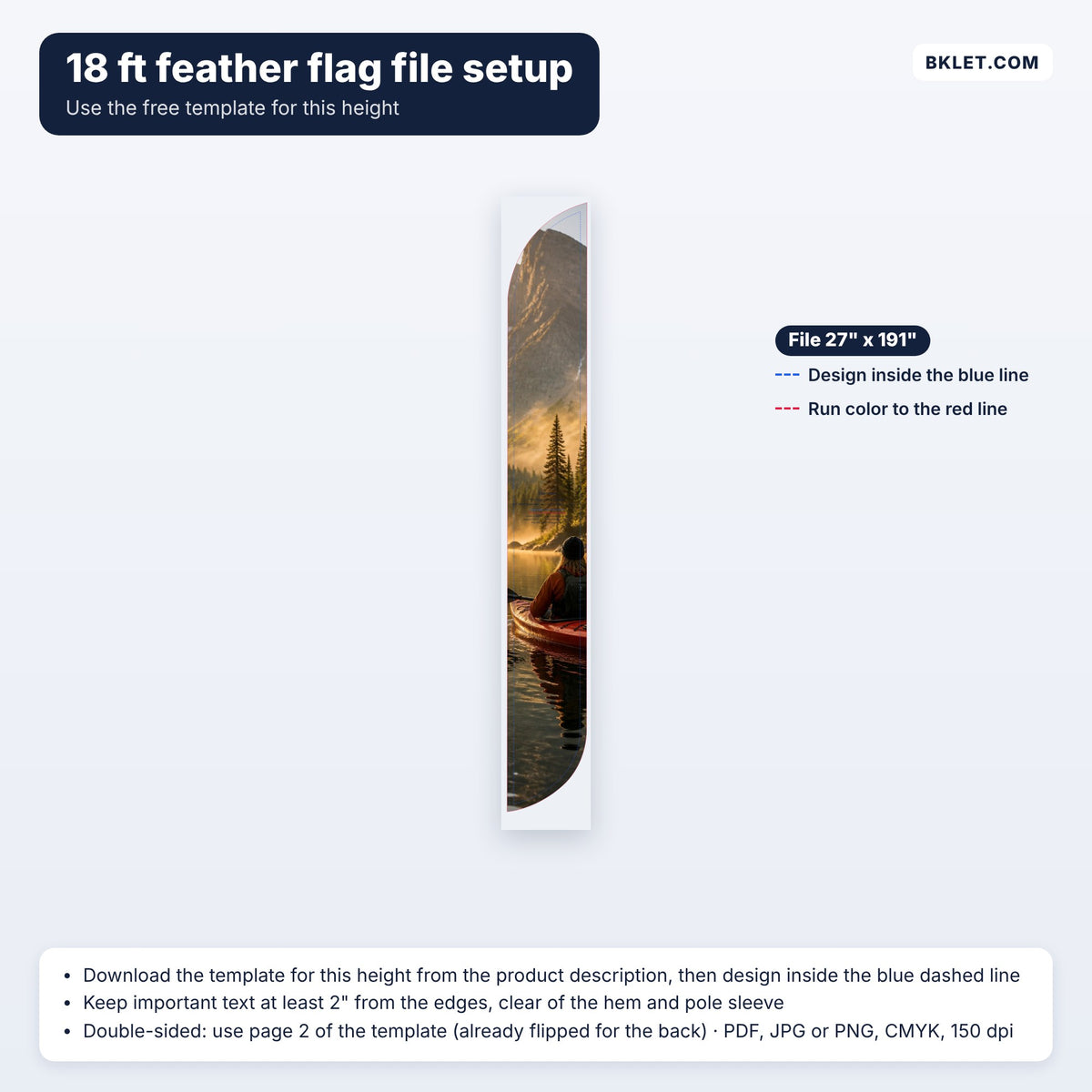 18 ft feather flag file setup guide