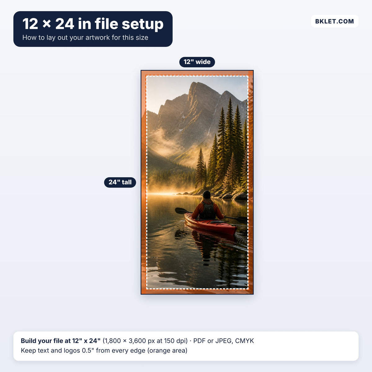 12 x 24 in file setup guide