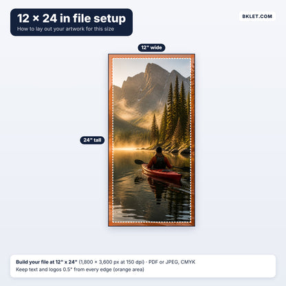 12 x 24 in file setup guide