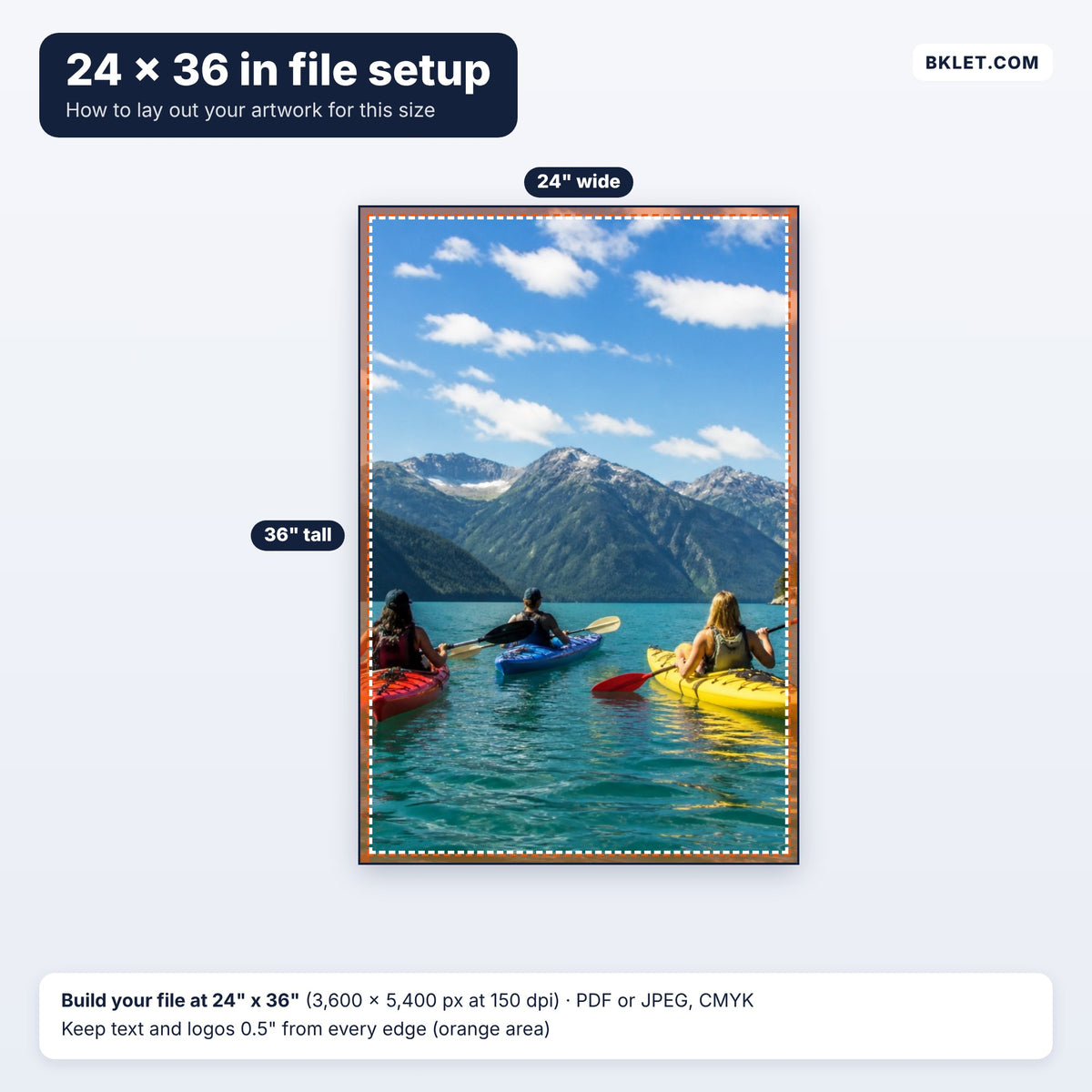 24 x 36 in file setup guide