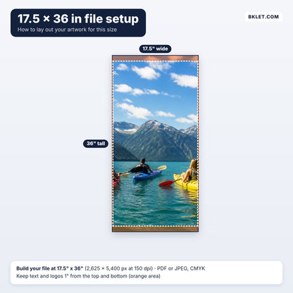 17.5 x 36 in file setup guide