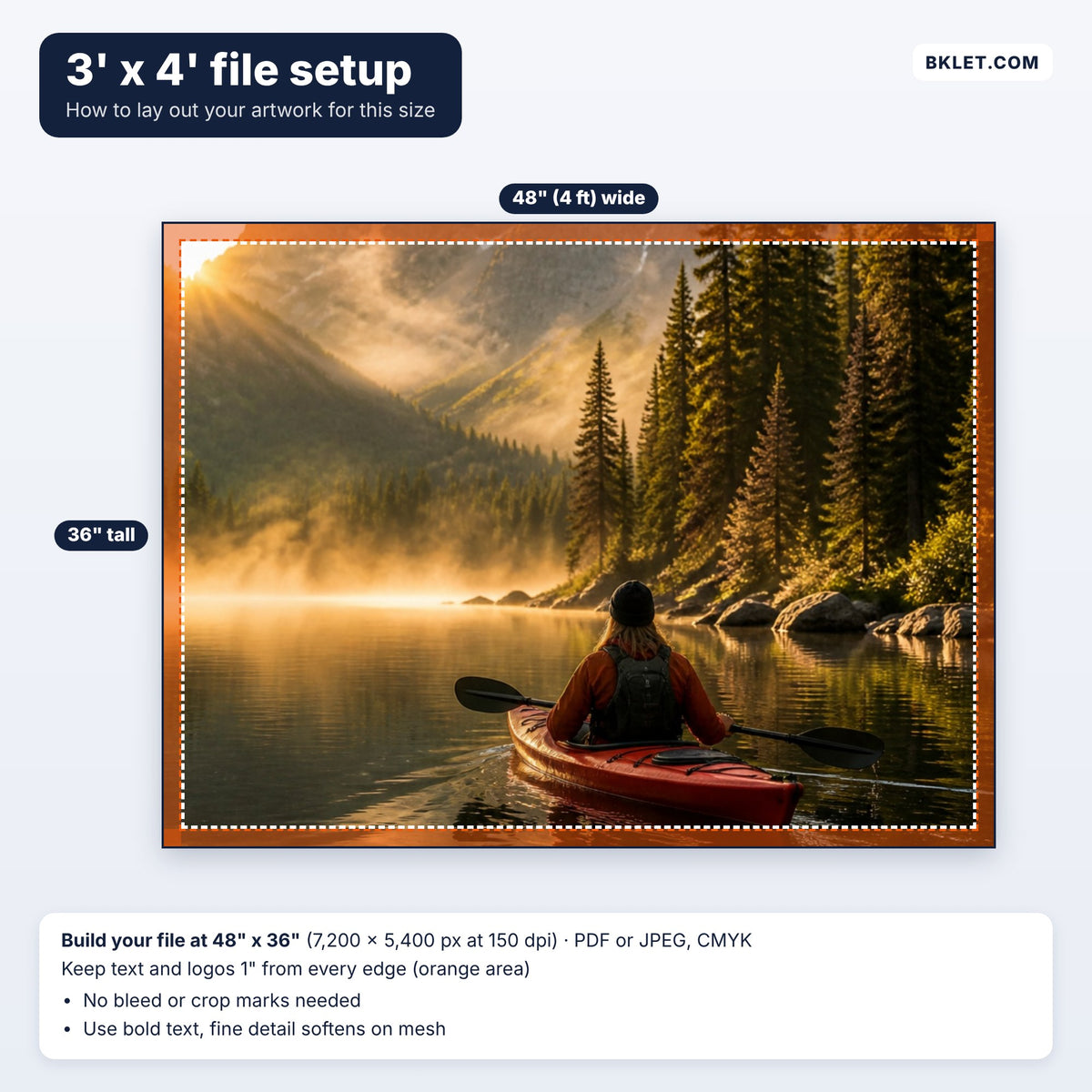 3' x 4' file setup guide