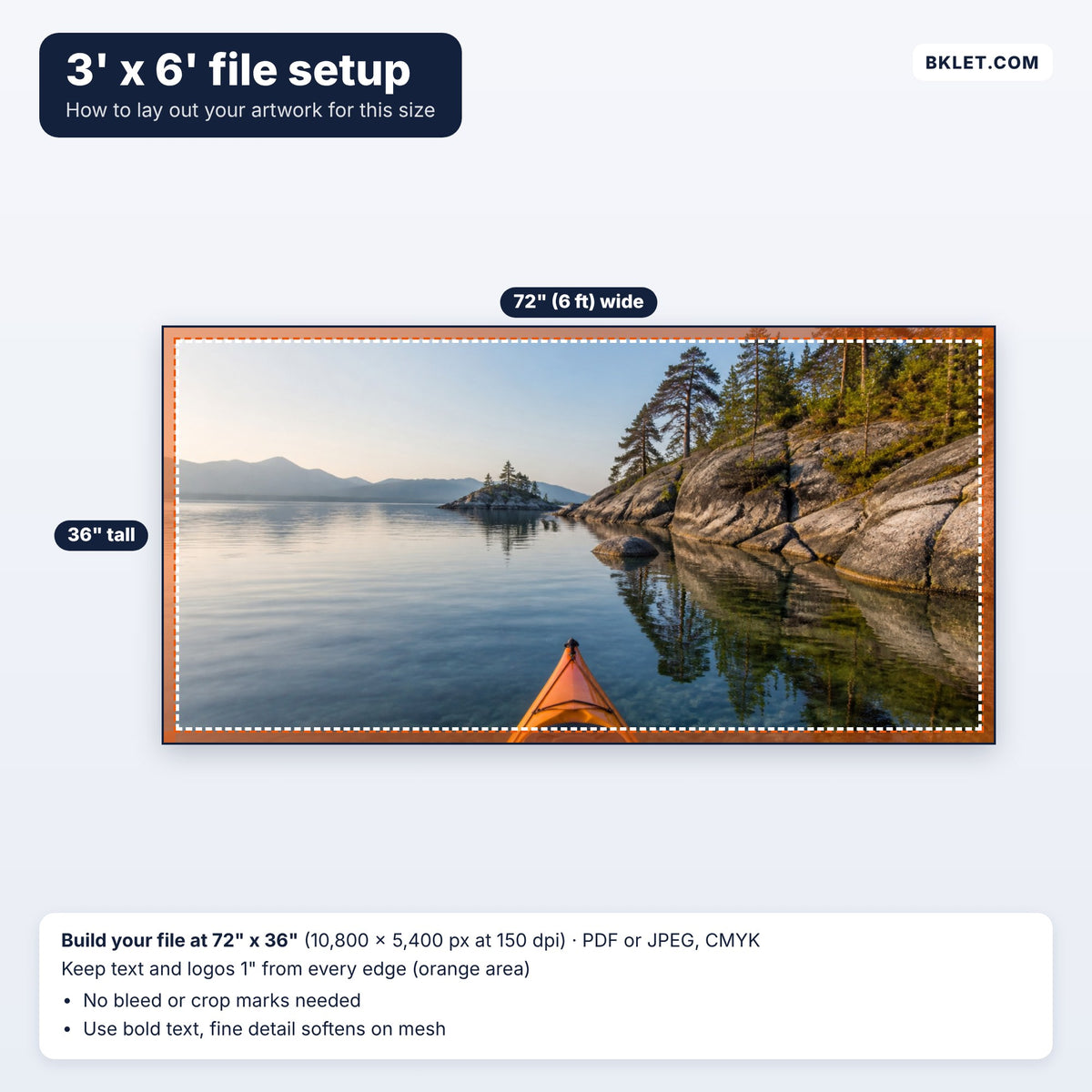 3' x 6' file setup guide