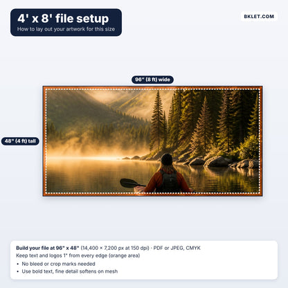 4' x 8' file setup guide
