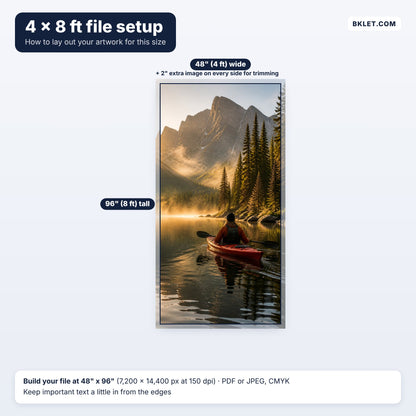 4 x 8 ft file setup guide
