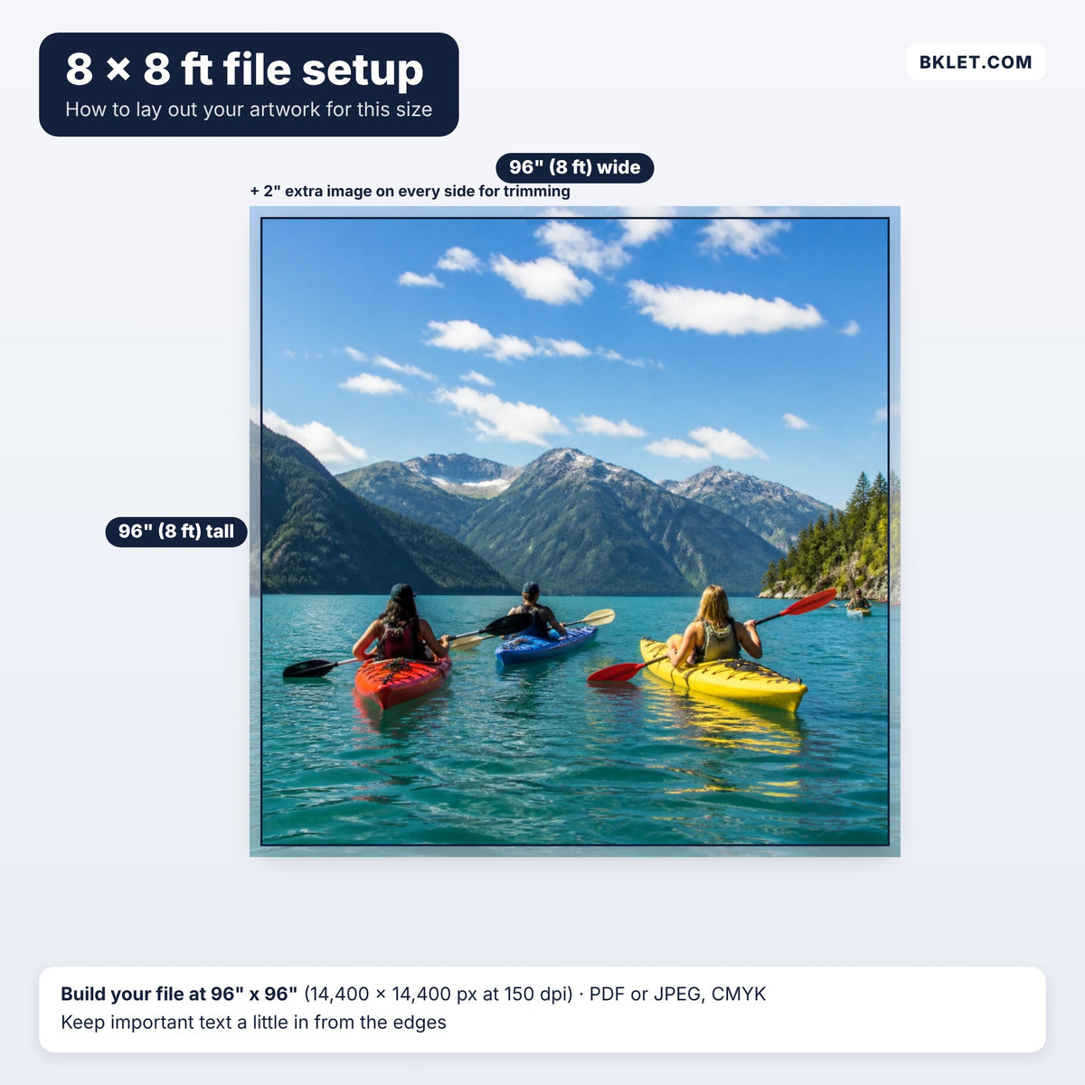 8 x 8 ft file setup guide