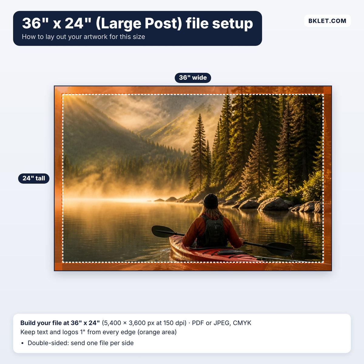 36" x 24" (Large Post) file setup guide