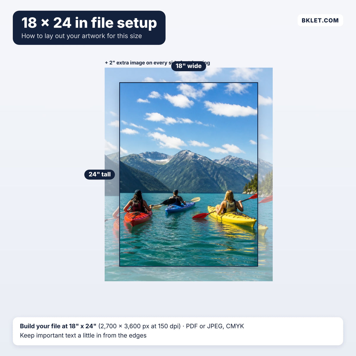 18 x 24 in file setup guide
