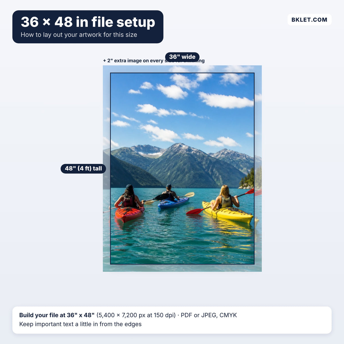 36 x 48 in file setup guide