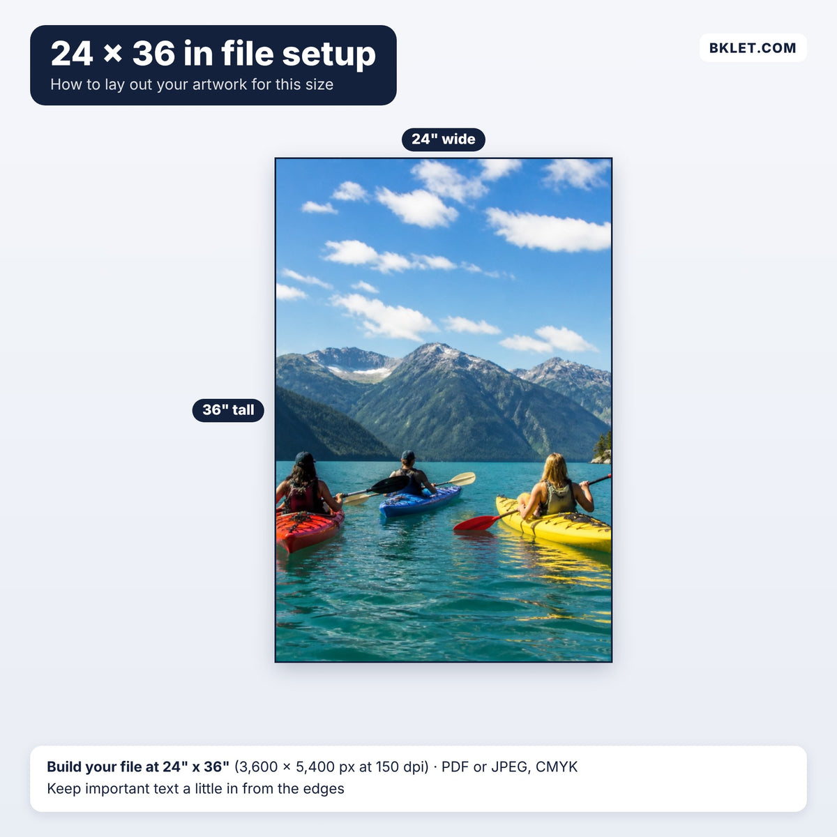 24 x 36 in file setup guide