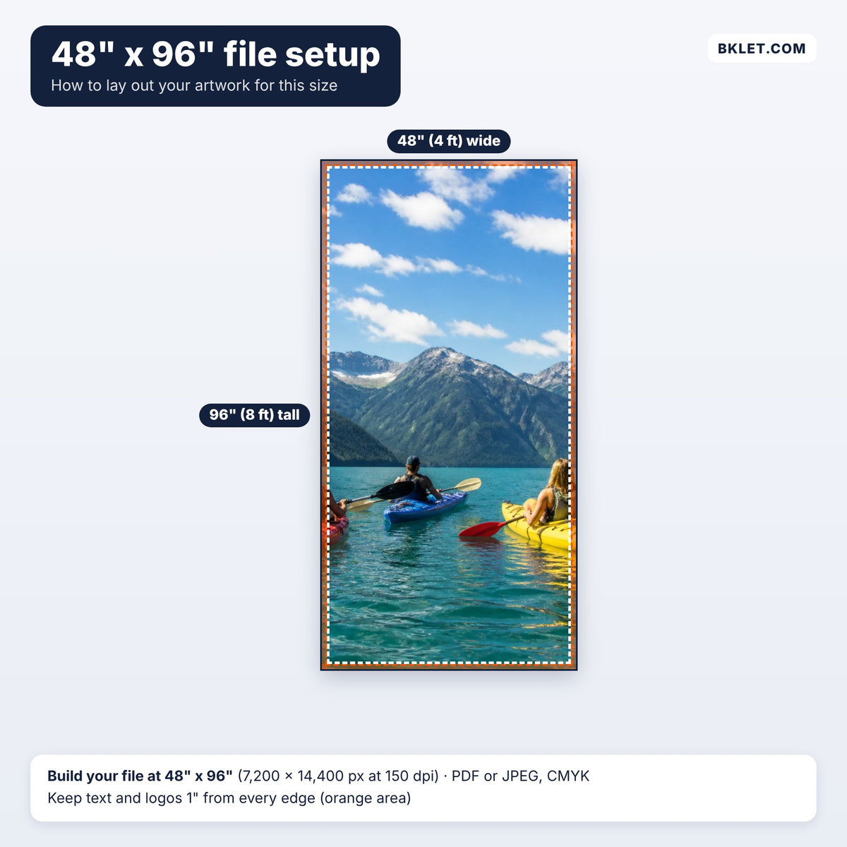 48" x 96" file setup guide