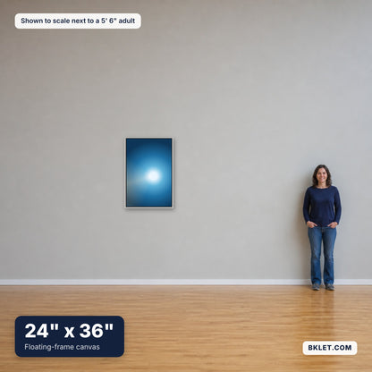 24 x 36 in shown to scale next to an adult