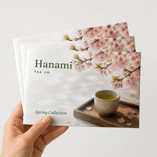Custom A5 landscape (210 x 148 mm) saddle-stitched booklets held in hand