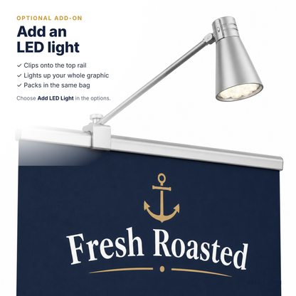Optional LED light add-on explained